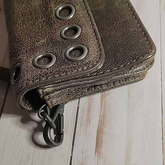 Treasure and Bond Leather Grommet Wristlet Wallet - Picture 5 of 10